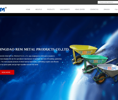 Qingdao Rem Metal Products wheelbarrow cart