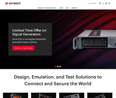 Keysight Technologies engineering microwave