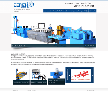 Home Page drawing wire machine