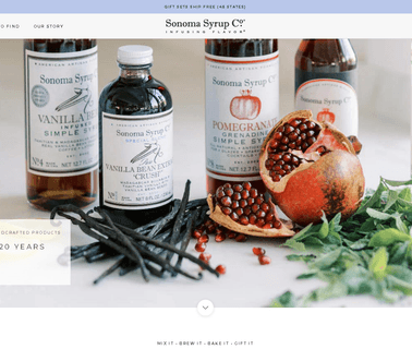 Sonoma Syrup Co. Inc.: Profile sugar syrup