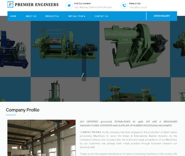 Premier Engineers bag press