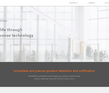 Amberbox Gunshot Detection electronic guard