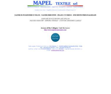 Mapel Textile Srl custom leather clothing