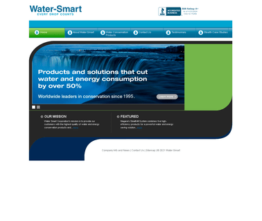 Water-Smart toilets water