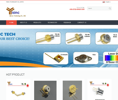 Shenzhen Yisinc Optical Technology diode laser module