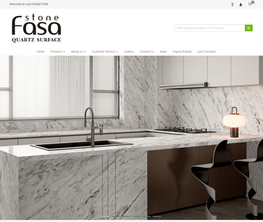 Foshan Fasa Building Material quartz stone countertop kitchen