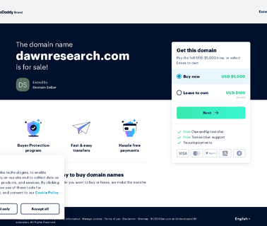 Welcome to Dawn Research  electroplate