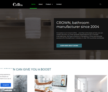 Hangzhou Crown Sanitary Ware shower screen