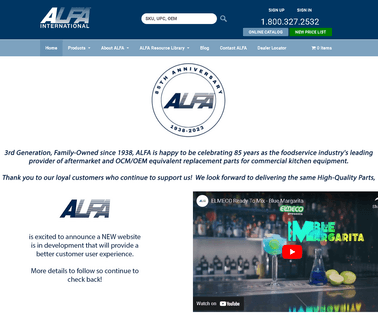 Alfa International Corp international globe