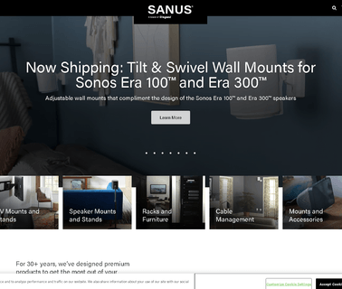 Sanus stands theater