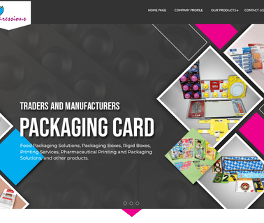 Impressions blister packaging boxes