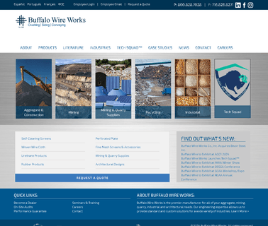 Buffalo Wire Works Co. Inc. cleaning stock