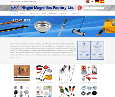 Ningbo Magnetics round magnets magnetic