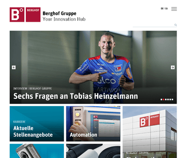 Berghof, Produkte Und Leistungen Der direct buildings