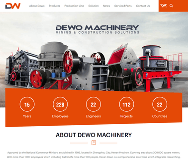 Henan Dewo Machinery rock stone crusher