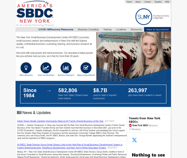 New York State Small Business Devel credit small