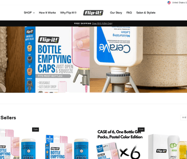 Flip-It Cap Company drop down