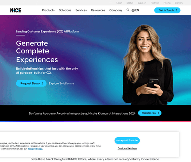 Nice Systems, Inc detection homeland