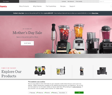 Vitamix blenders home