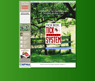 Tick Box Technology Corporation control bait