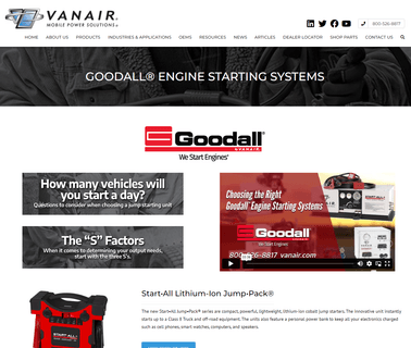 Goodall Mfg booster jump