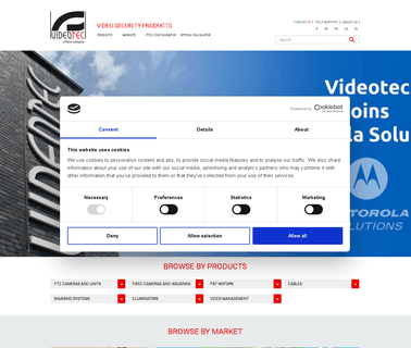 Home - Videotec Spa video camera marine
