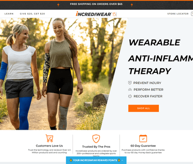 Incrediwear fitness foot