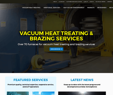Solar Atmospheres - Quality Vacuum Heat Treating Brazing vacuum quenching furnace