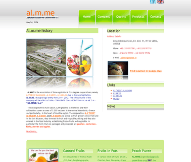 Almme S.A. canned healthy