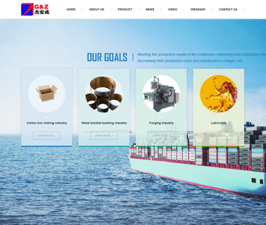 Qingdao G & Z Trading starch making machine