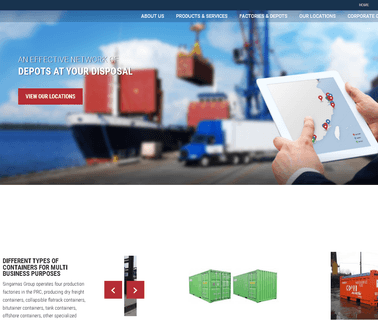 Qingdao Pacific Container cargo container storage