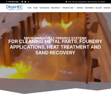Dinamec Systems fluidized