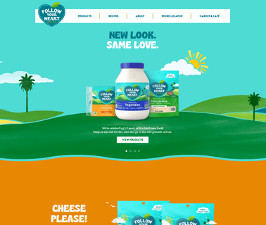 Follow Your Heart dressing cheese
