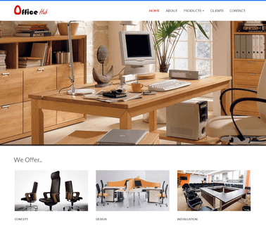 Office Hub office adjustable table