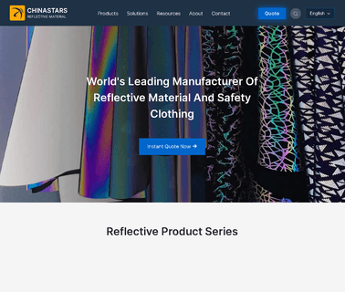 Hangzhou Chinastars - Reflective Material reflecting safety