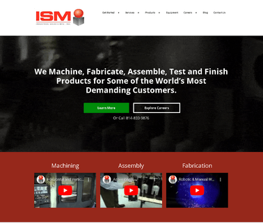Industrial Sales and Manufacturing most assembly