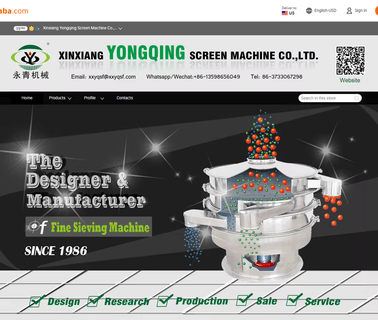 Xinxiang Yongqing Screen Machine circular sieve screen