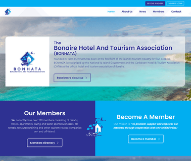 Bonaire Hotel & Tourism Assn boarding