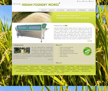 Indian Foundry Works plant gear box