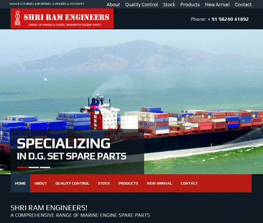 Shri Ram Engineers marine engine spare