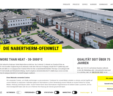 Nabertherm Industrieofenbau Kg gas tempering