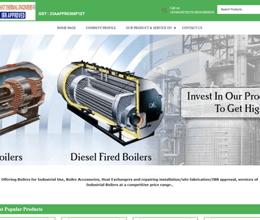 Radiant Thermal Engineers steam collector