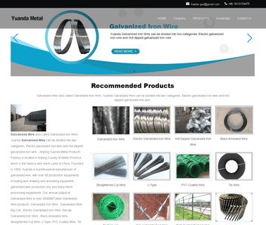 Anping Yuanda Metal Products Factory black annealed iron wire