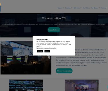 Vistacom Control Room Solutions surveillance consoles