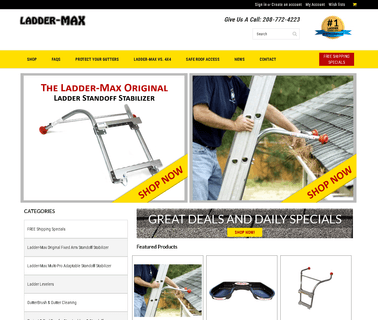 Ladder Max off stand