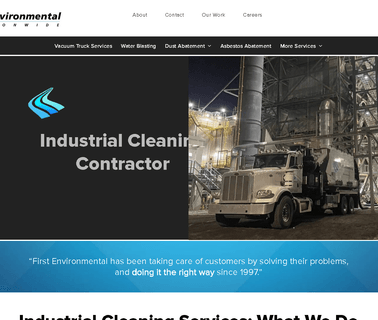 Industrial Cleaning Contractor Georgia First Environmental materials petroleum