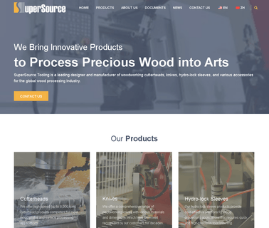 Super Source Tooling Inc. jointer wood