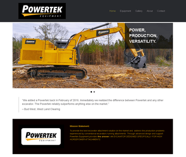 Powertek Equipment mulchers