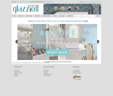 Glazzio Tiles ceramic trim