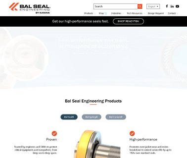 Bal Seal Engineering, Custom Components That Drive drive spring